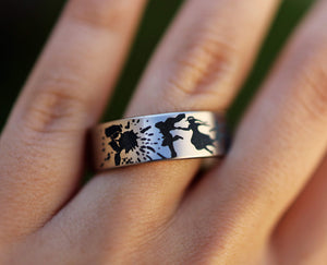 Open image in slideshow, everaftercreative Ring Howls Moving Castle Ring, Studio Ghibli Ring, Studio Ghibli Totoro Ring, Chihiro Ring, Ghibli Ring.
