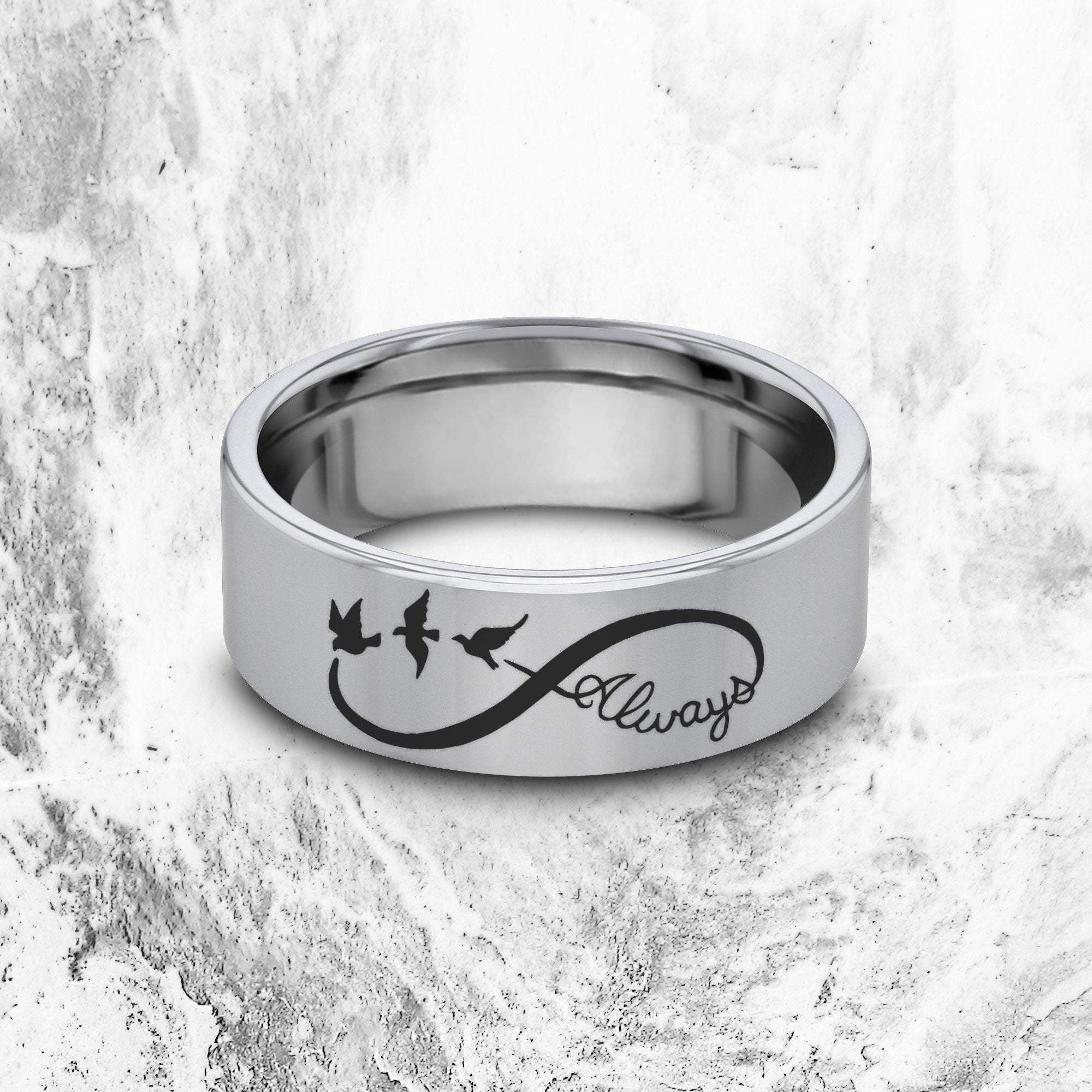 Infinity Moon Promise Rings Infinity Promise Ring Now And Forever