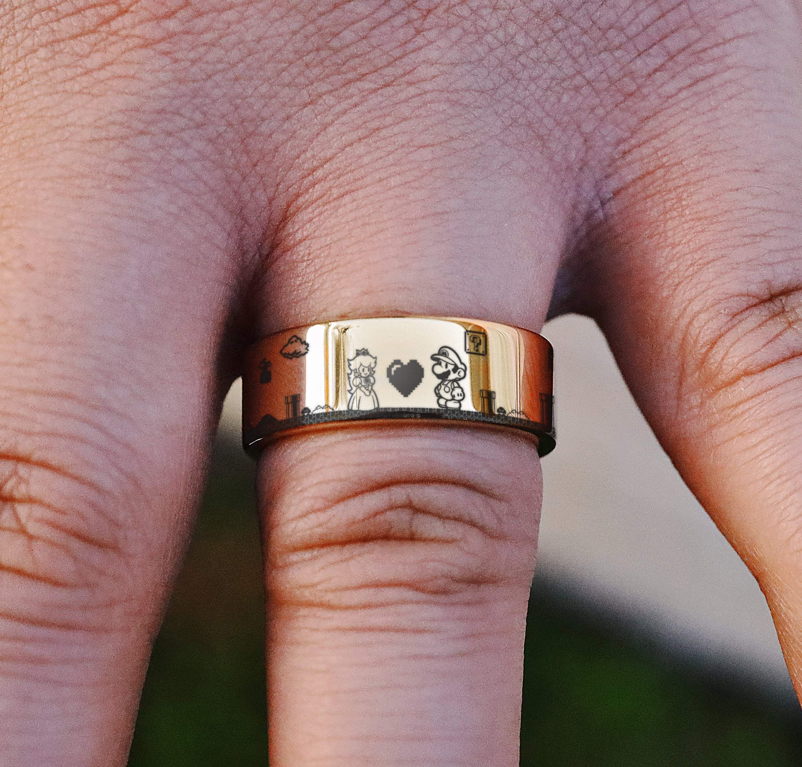 Mario And Luigi Rings