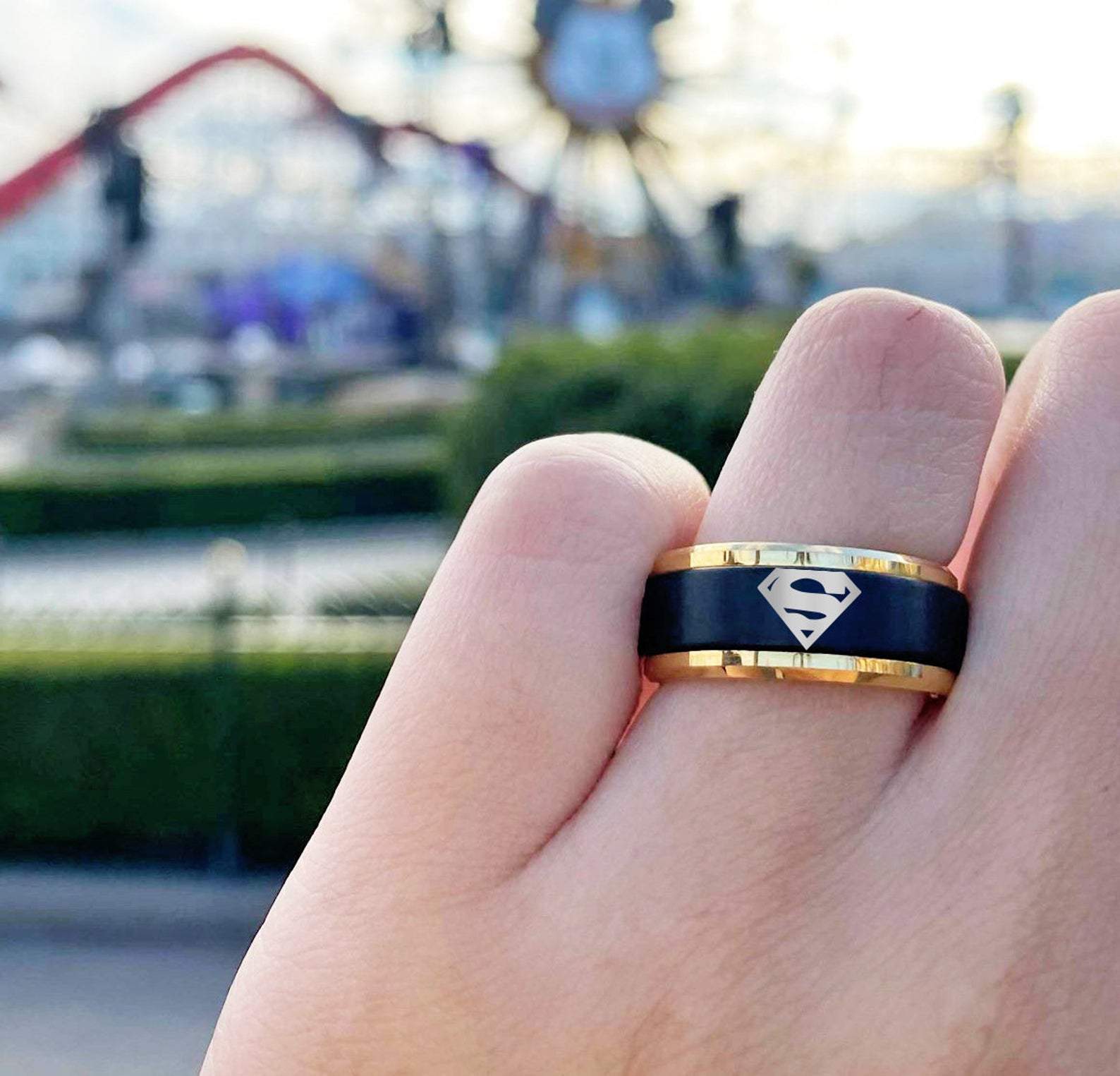 Superman Rig Superman Wedding Rings Best Superman Wedding Ring Ever